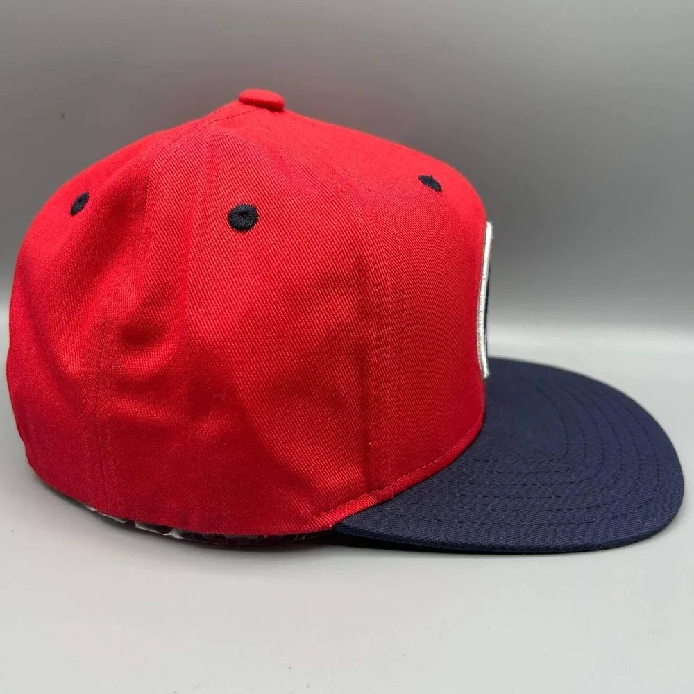 Washington Wizards‎ Hat Youth Red Navy Embroidered NBA Snap Back Cap Cotton New